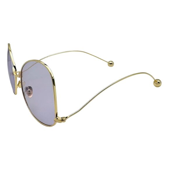 7024 | Purple Butterfly Lens Sunglasses - Picture 2 of 5